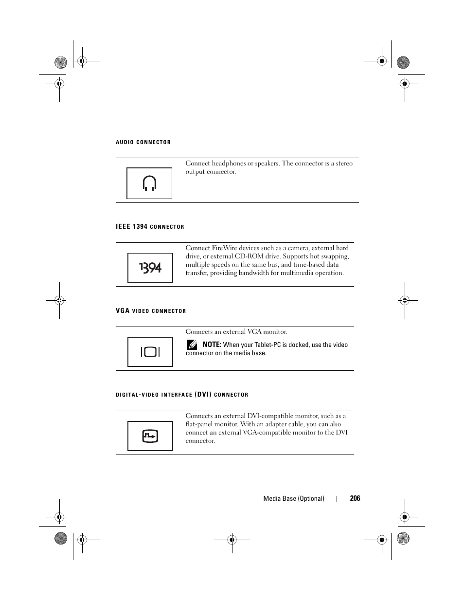 Dell Latitude XT (Late 2007) User Manual | Page 206 / 248