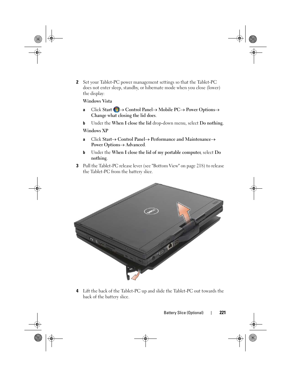 Dell Latitude XT (Late 2007) User Manual | Page 221 / 248