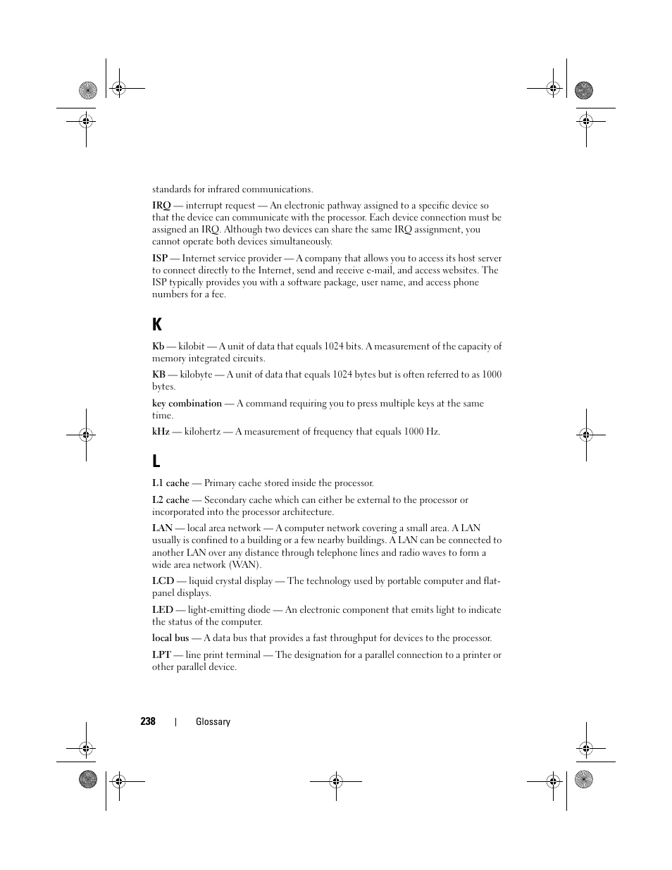 Dell Latitude XT (Late 2007) User Manual | Page 238 / 248