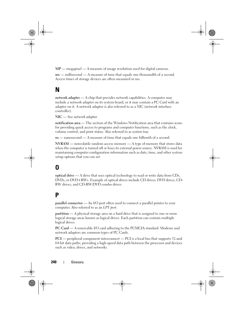 Dell Latitude XT (Late 2007) User Manual | Page 240 / 248