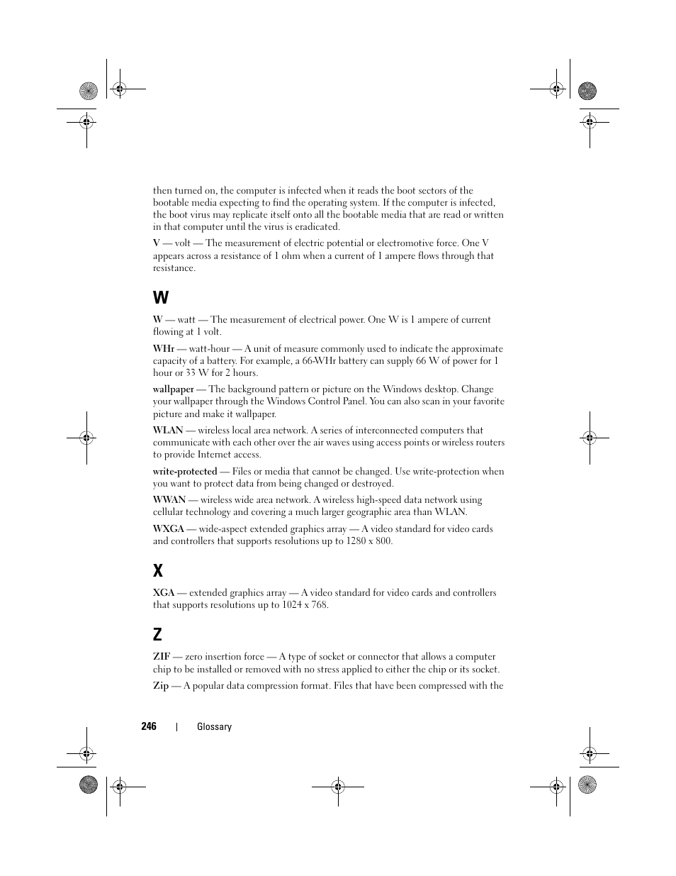 Dell Latitude XT (Late 2007) User Manual | Page 246 / 248