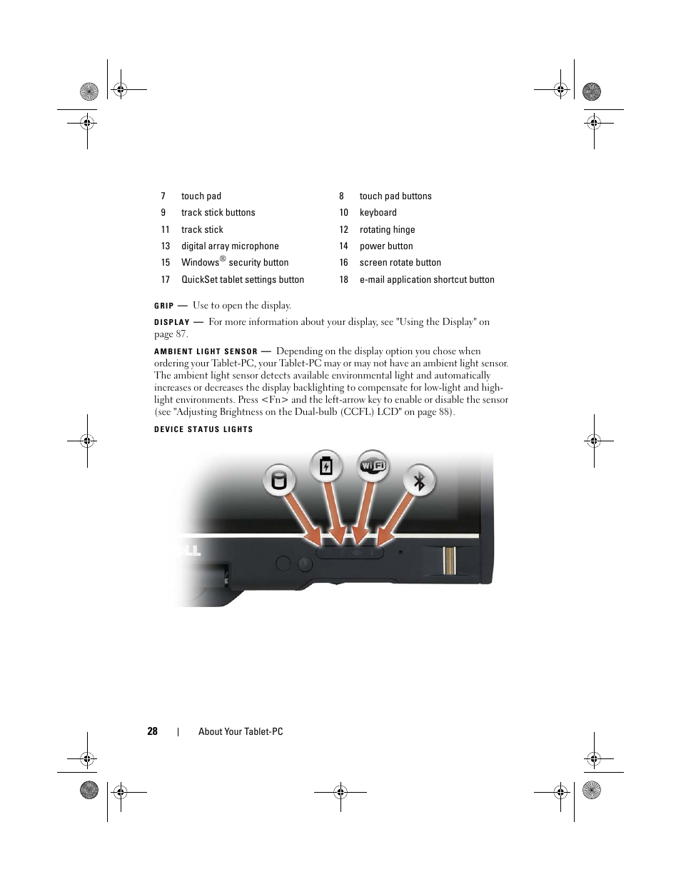 Dell Latitude XT (Late 2007) User Manual | Page 28 / 248