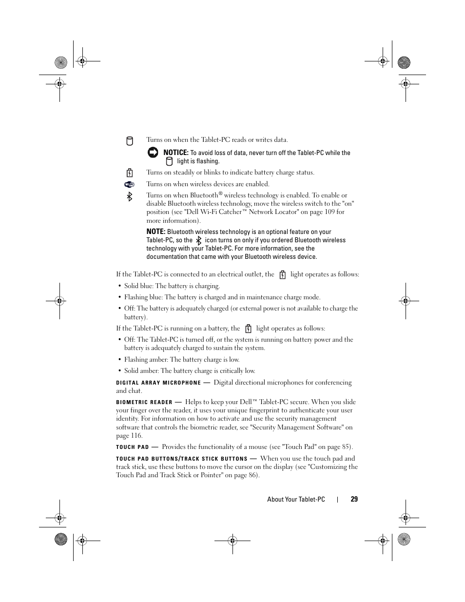 Dell Latitude XT (Late 2007) User Manual | Page 29 / 248