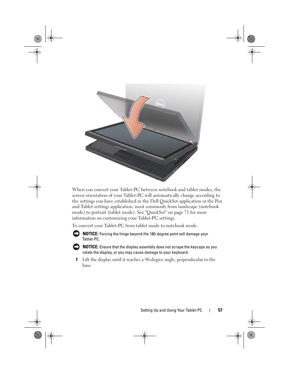 Dell Latitude XT (Late 2007) User Manual | Page 57 / 248