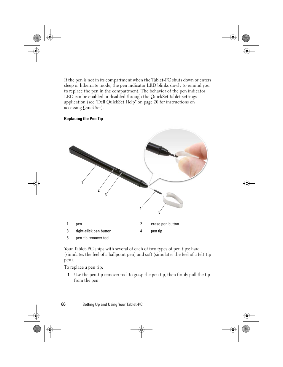 Dell Latitude XT (Late 2007) User Manual | Page 66 / 248