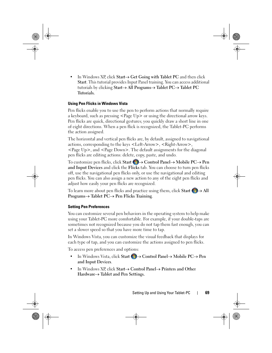 Dell Latitude XT (Late 2007) User Manual | Page 69 / 248