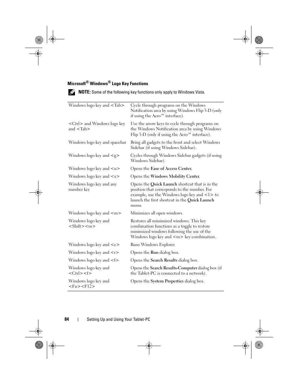 Dell Latitude XT (Late 2007) User Manual | Page 84 / 248