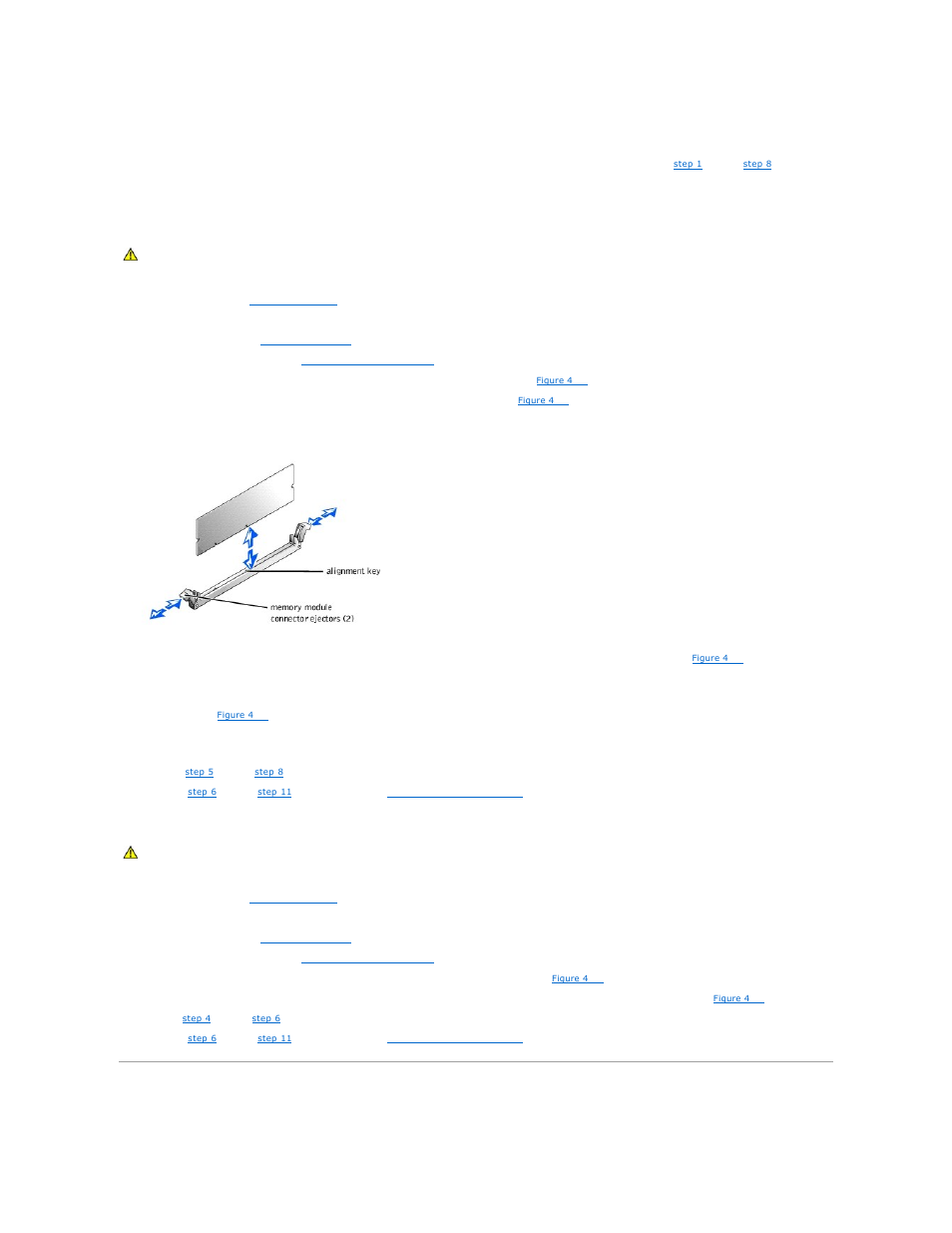 Microprocessors, Installing memory modules, Removing memory | Modules | Dell PowerEdge 2600 User Manual | Page 50 / 61