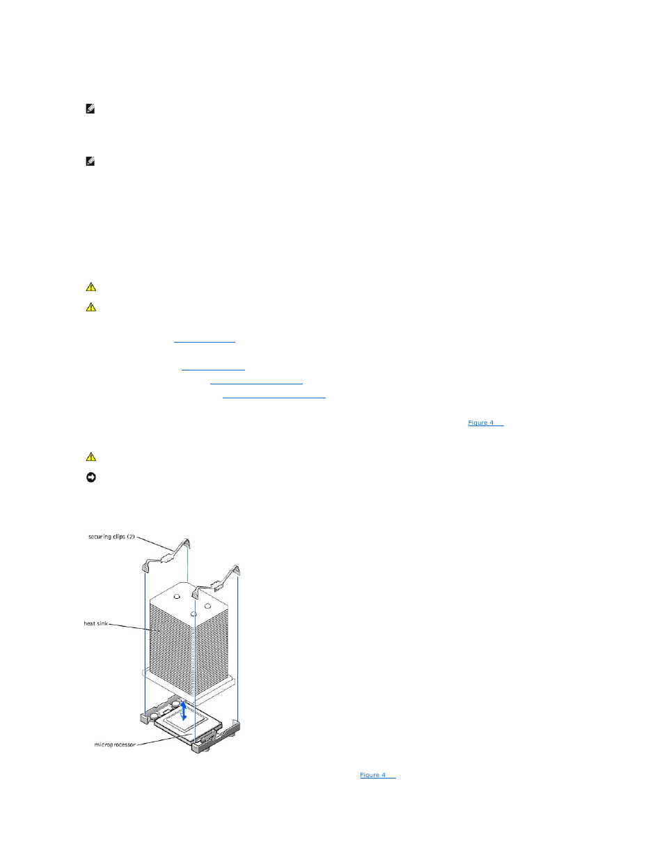 Microprocessor upgrade kit contents, Removing and replacing a microprocessor | Dell PowerEdge 2600 User Manual | Page 51 / 61