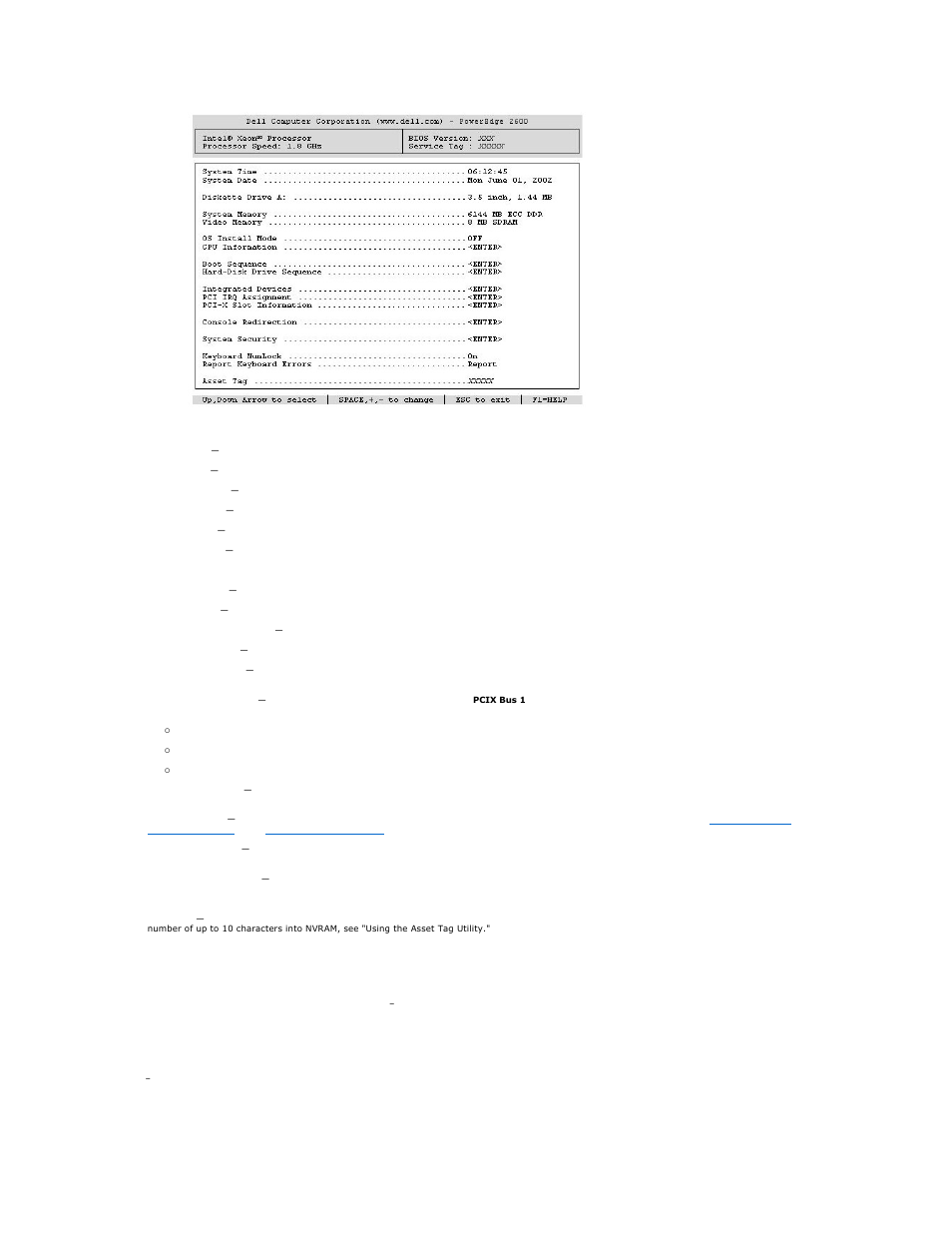 Boot sequence screen, Hard-disk drive sequence screen, Integrated devices screen | Dell PowerEdge 2600 User Manual | Page 57 / 61