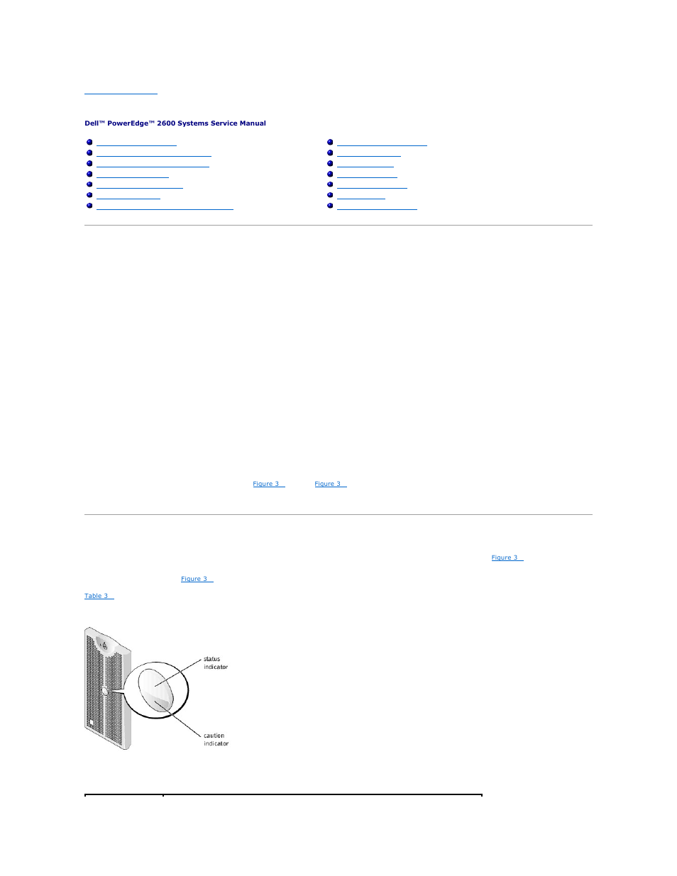 Indicators, codes, and messages, System-status indicators | Dell PowerEdge 2600 User Manual | Page 7 / 61