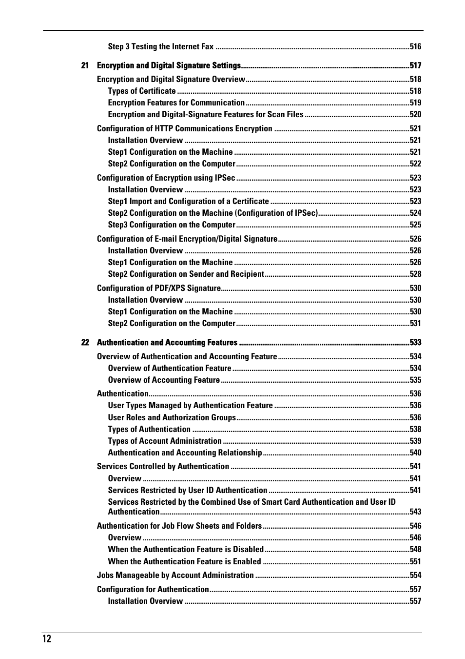 Dell C7765DN MFP Color Laser Printer User Manual | Page 12 / 831