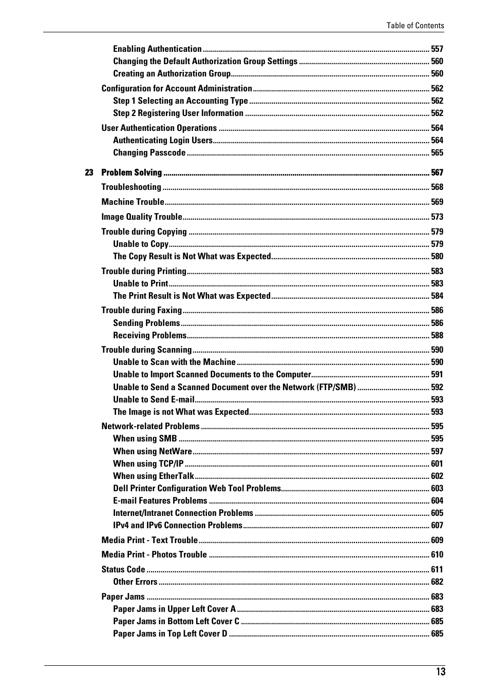 Dell C7765DN MFP Color Laser Printer User Manual | Page 13 / 831