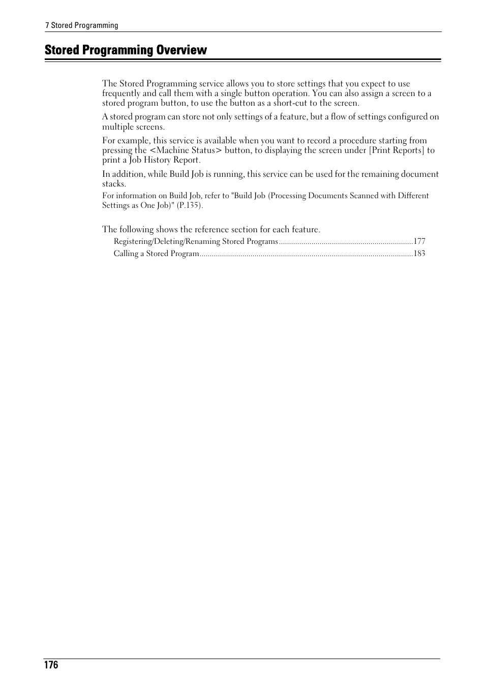 Stored programming overview | Dell C7765DN MFP Color Laser Printer User Manual | Page 176 / 831