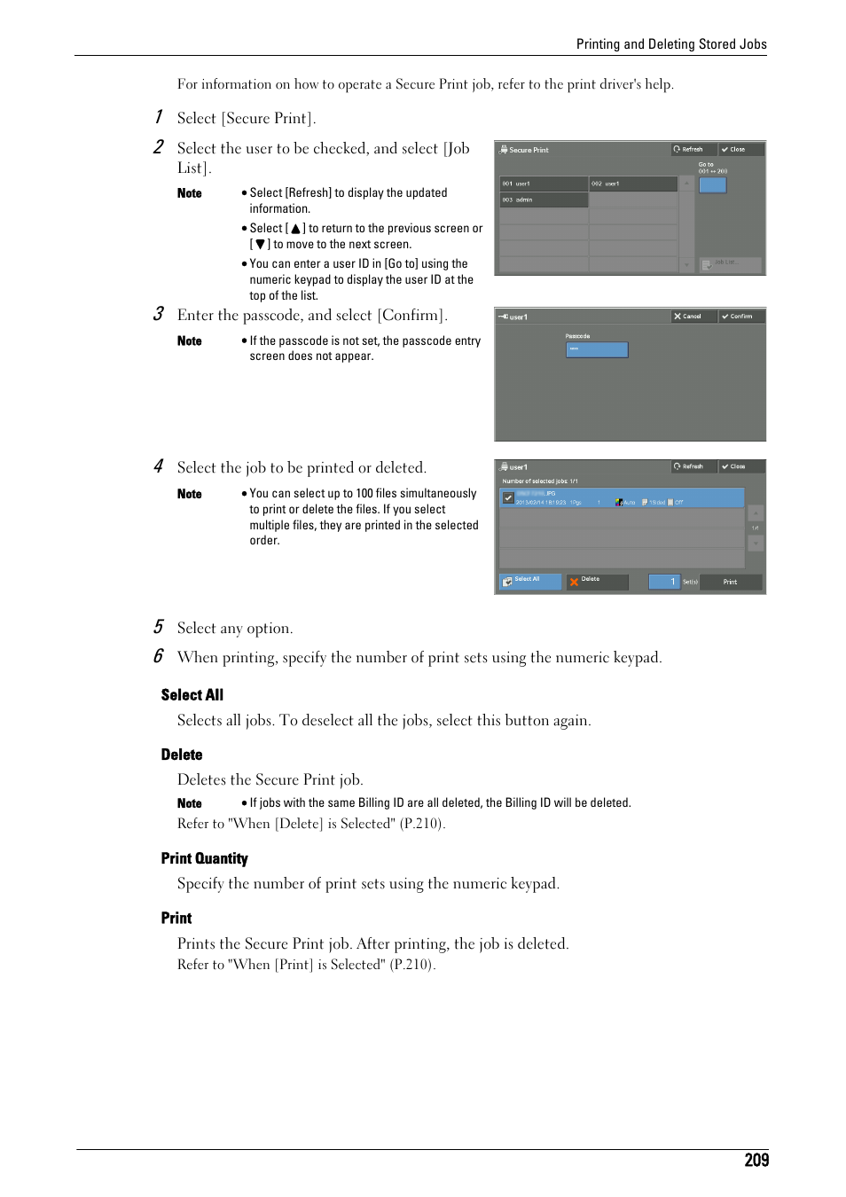 Dell C7765DN MFP Color Laser Printer User Manual | Page 209 / 831