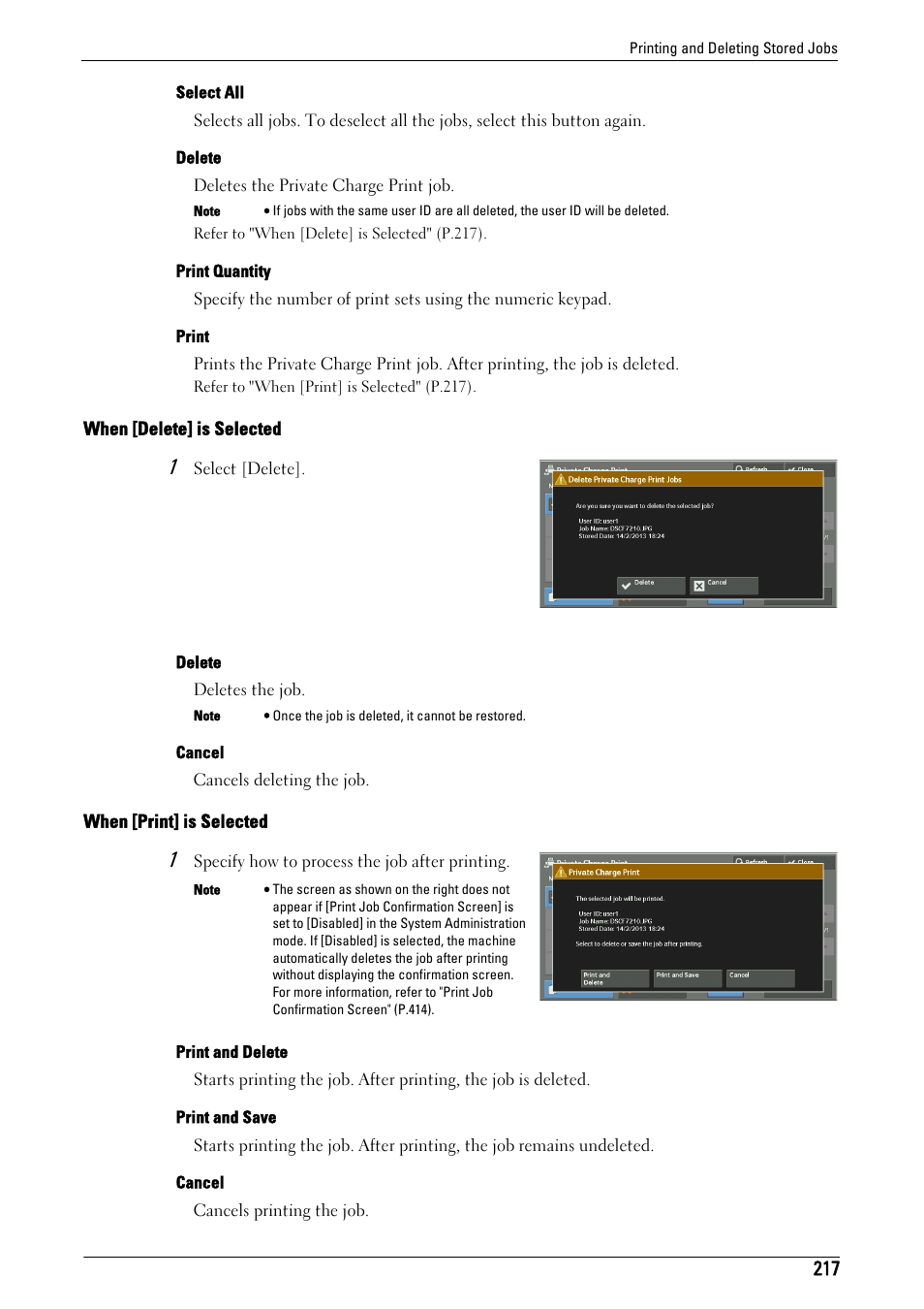 Dell C7765DN MFP Color Laser Printer User Manual | Page 217 / 831