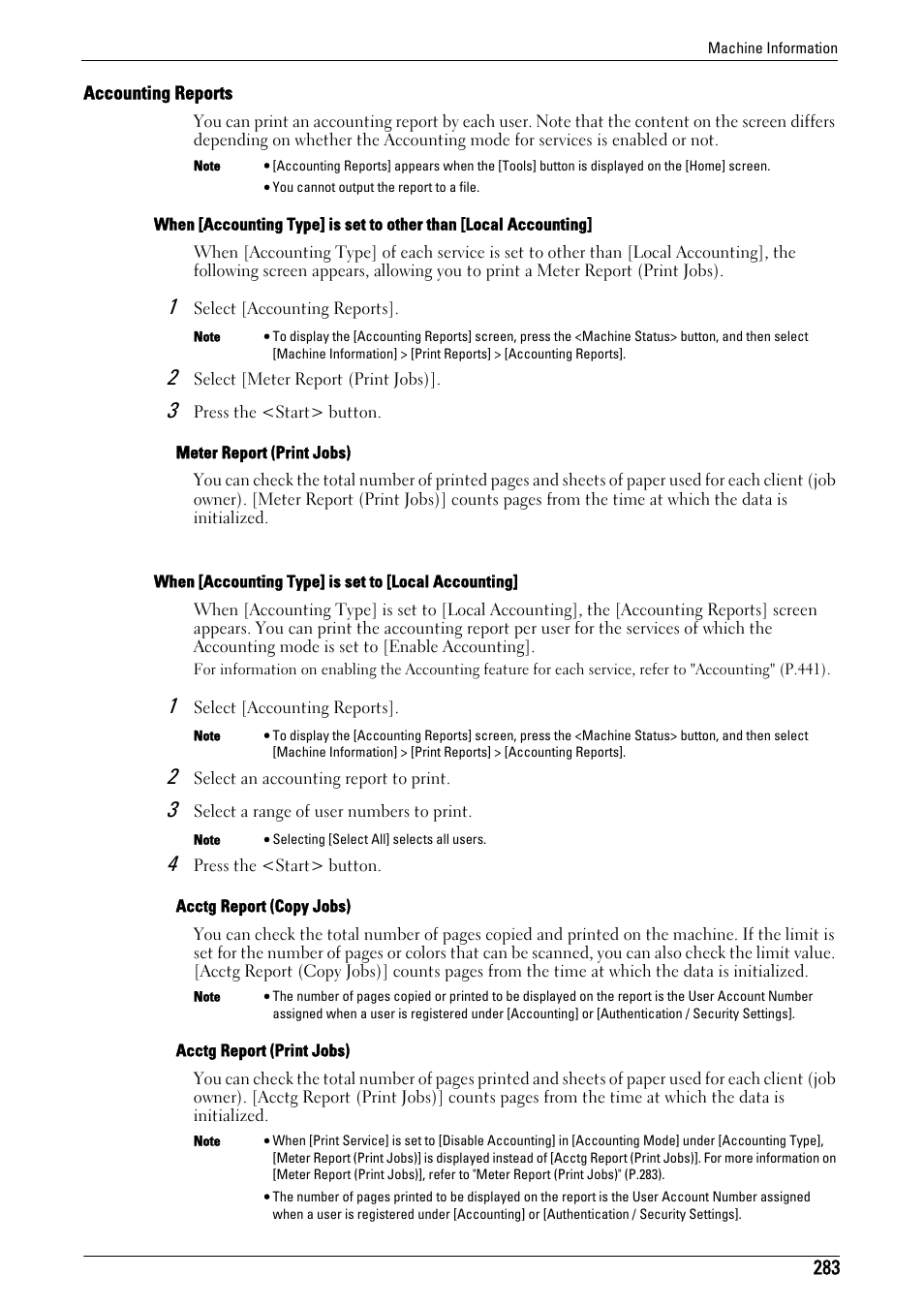 Dell C7765DN MFP Color Laser Printer User Manual | Page 283 / 831