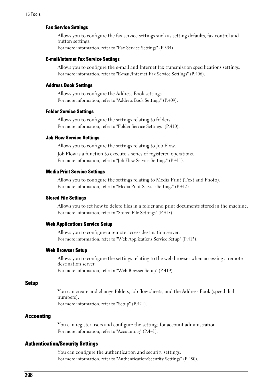 Dell C7765DN MFP Color Laser Printer User Manual | Page 298 / 831