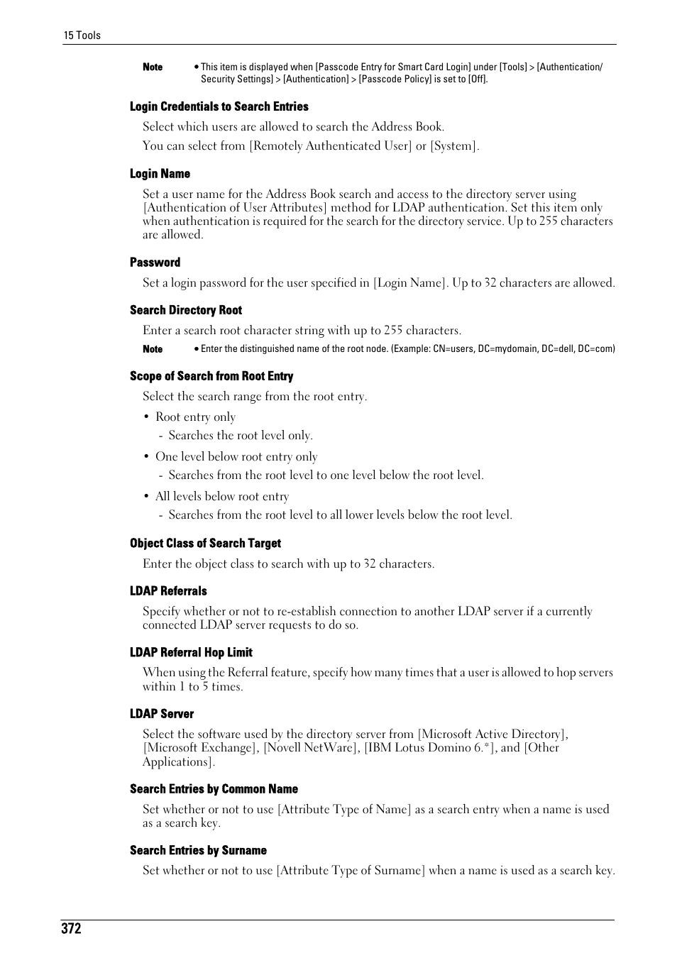 Dell C7765DN MFP Color Laser Printer User Manual | Page 372 / 831