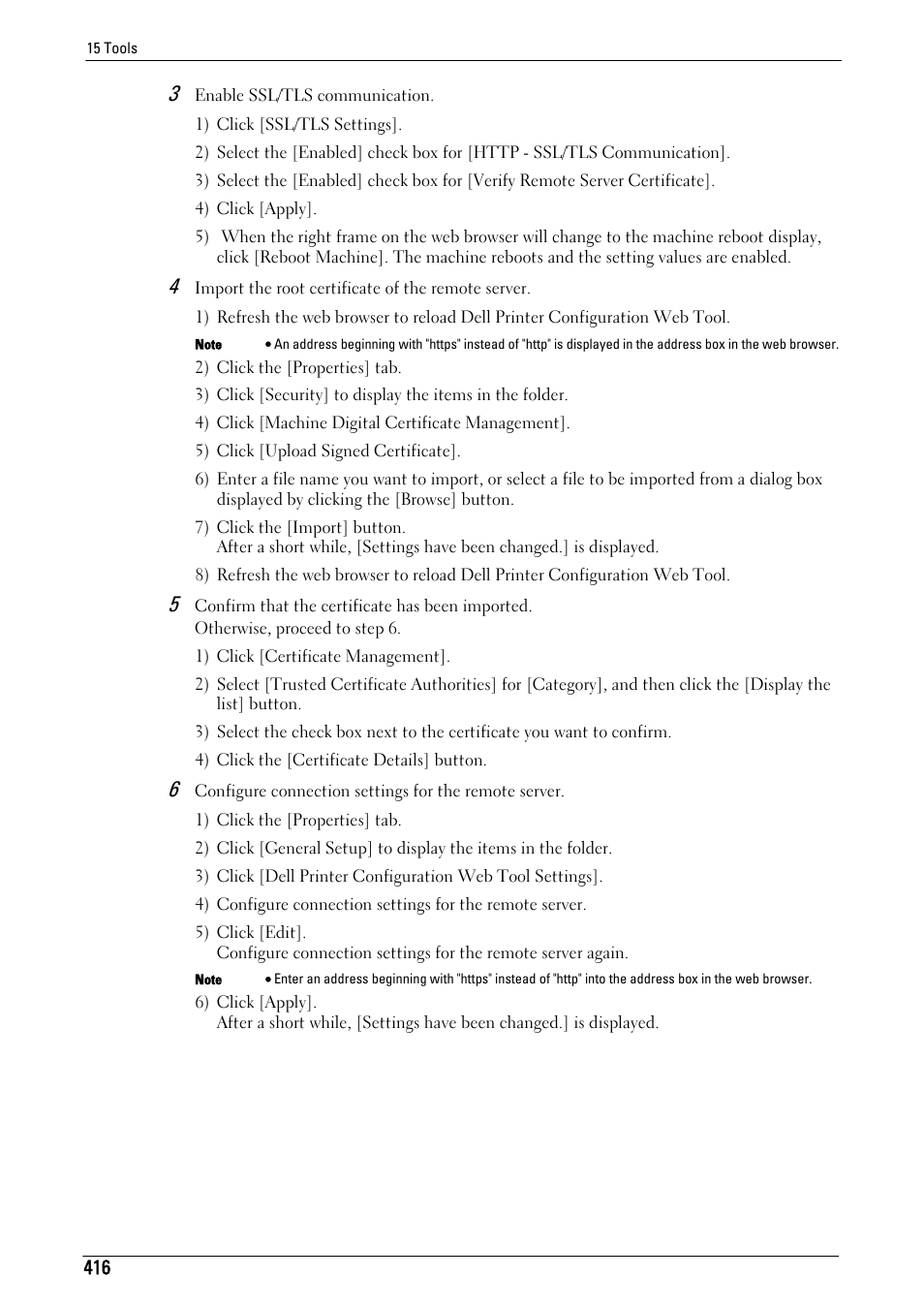 Dell C7765DN MFP Color Laser Printer User Manual | Page 416 / 831