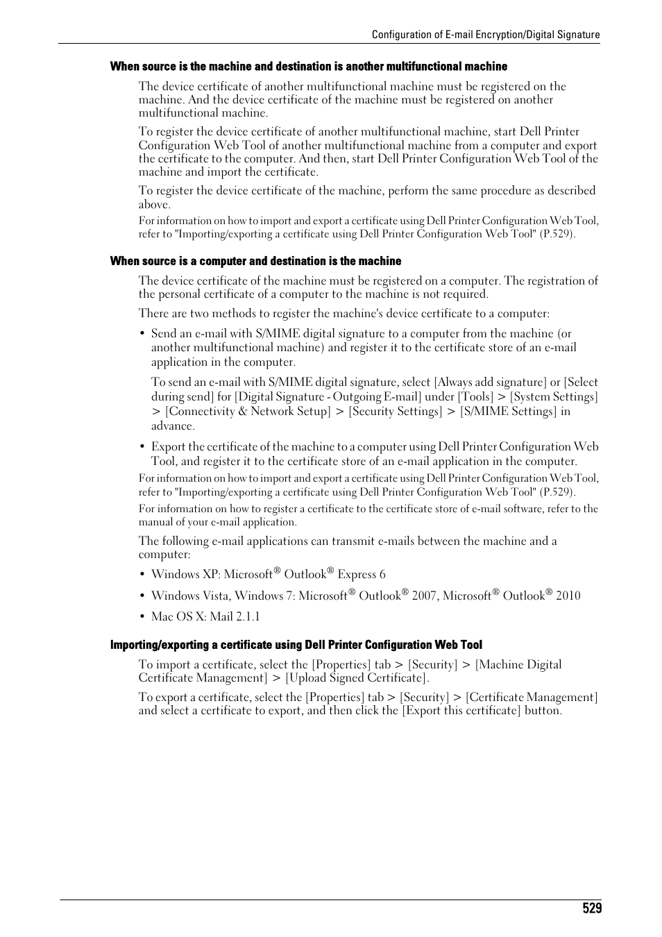Dell C7765DN MFP Color Laser Printer User Manual | Page 529 / 831