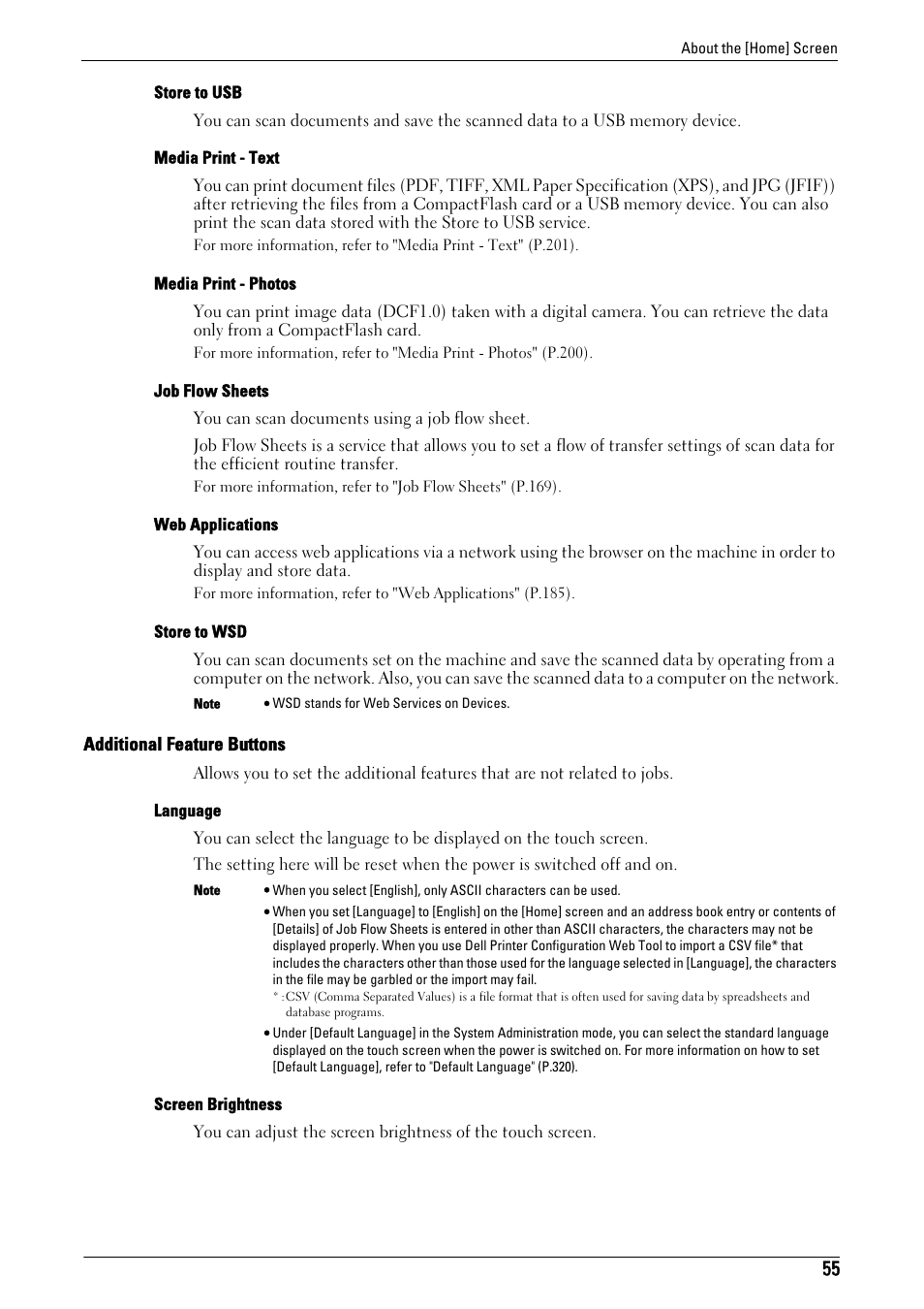Dell C7765DN MFP Color Laser Printer User Manual | Page 55 / 831