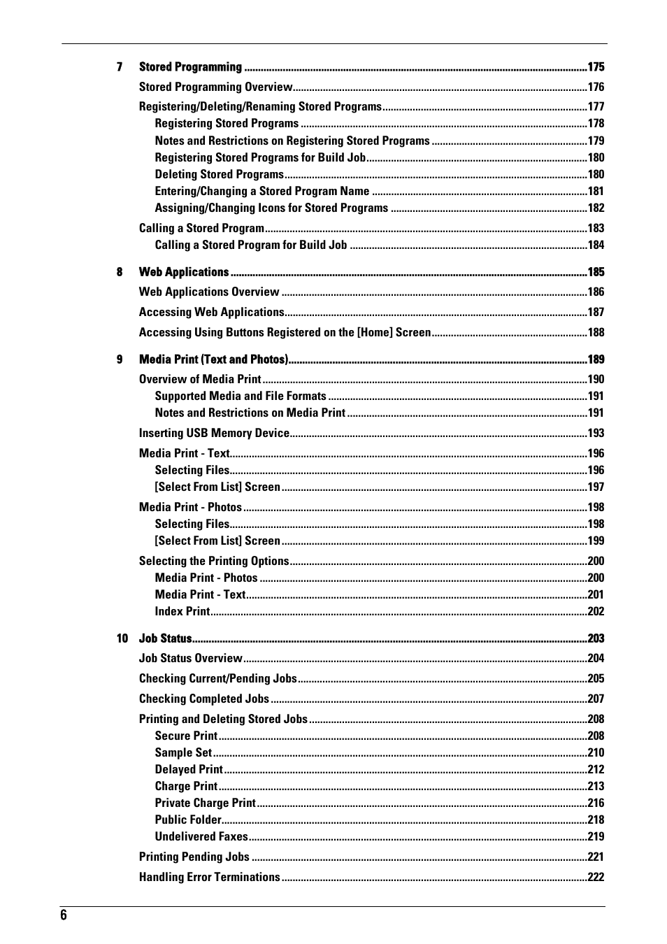 Dell C7765DN MFP Color Laser Printer User Manual | Page 6 / 831