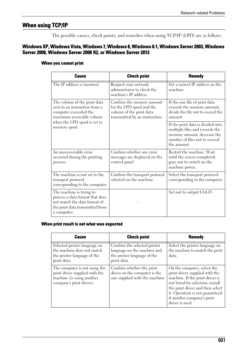 When using tcp/ip | Dell C7765DN MFP Color Laser Printer User Manual | Page 601 / 831