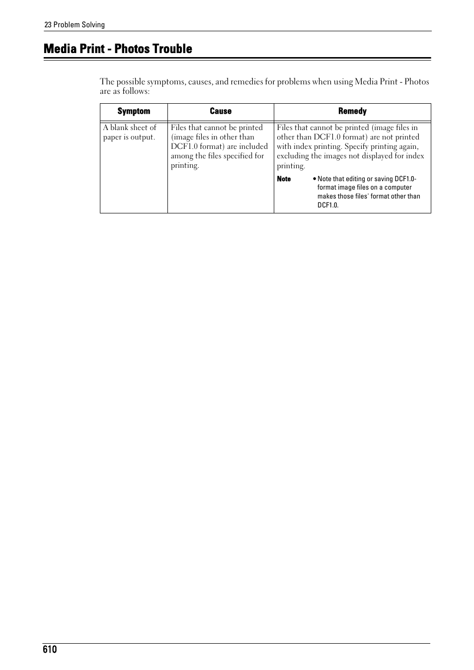 Media print - photos trouble, To "media print - photos trouble" (p.610) | Dell C7765DN MFP Color Laser Printer User Manual | Page 610 / 831