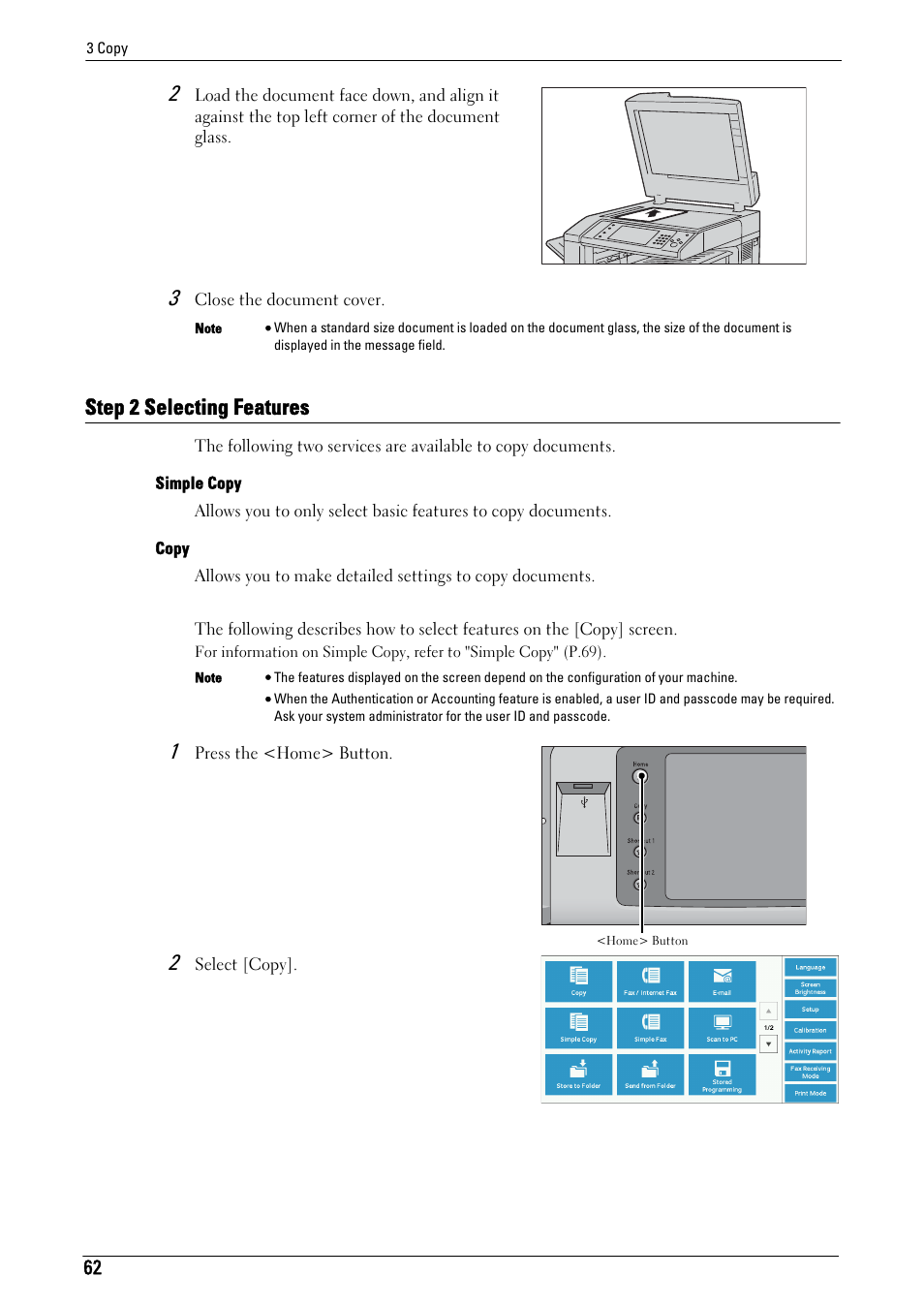 Step 2 selecting features | Dell C7765DN MFP Color Laser Printer User Manual | Page 62 / 831