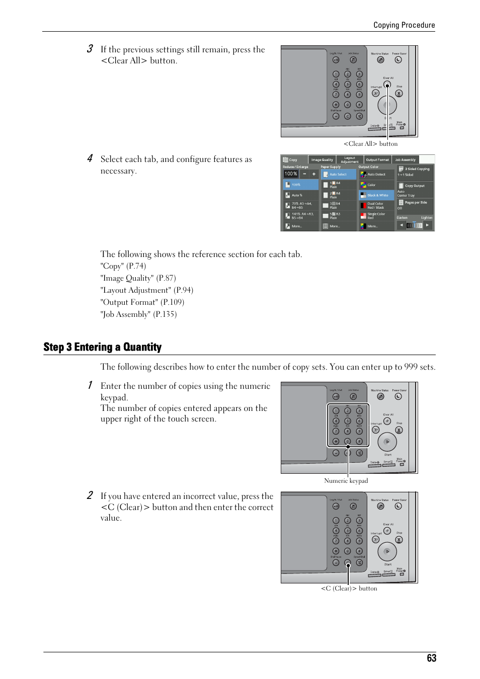 Step 3 entering a quantity | Dell C7765DN MFP Color Laser Printer User Manual | Page 63 / 831