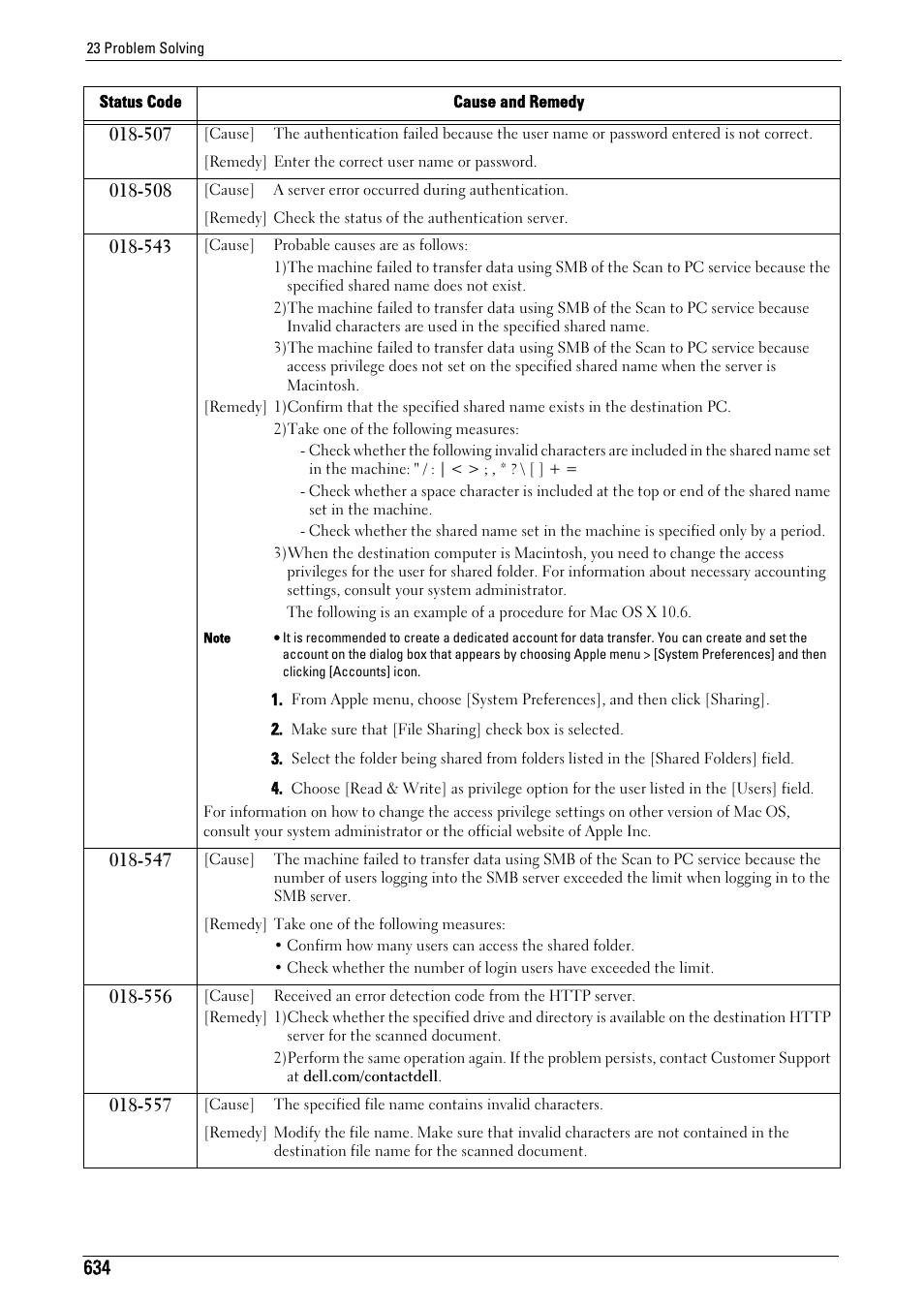 Dell C7765DN MFP Color Laser Printer User Manual | Page 634 / 831