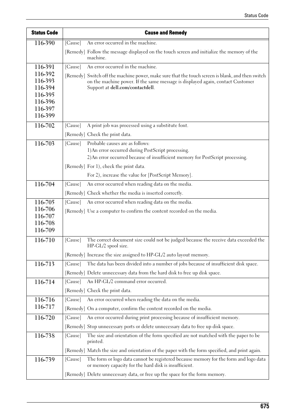 Dell C7765DN MFP Color Laser Printer User Manual | Page 675 / 831