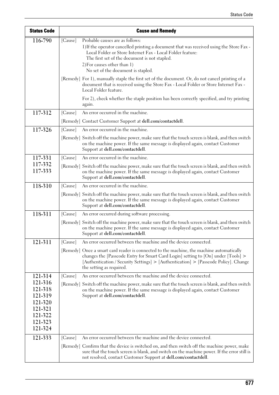 Dell C7765DN MFP Color Laser Printer User Manual | Page 677 / 831
