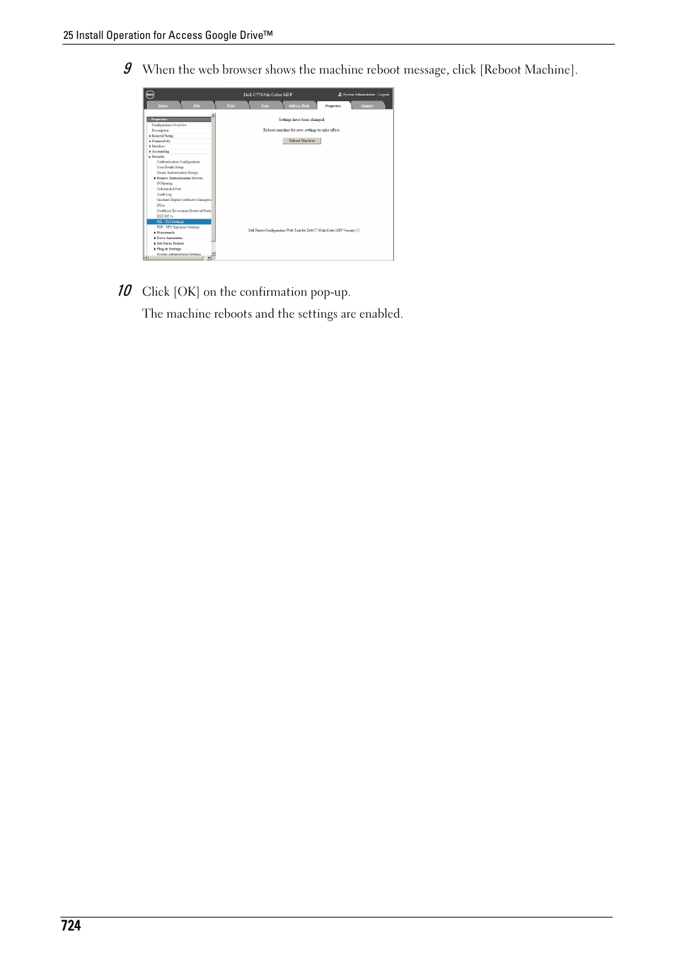 Dell C7765DN MFP Color Laser Printer User Manual | Page 724 / 831