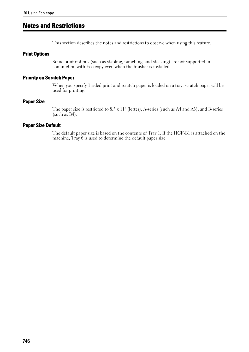 Notes and restrictions | Dell C7765DN MFP Color Laser Printer User Manual | Page 746 / 831