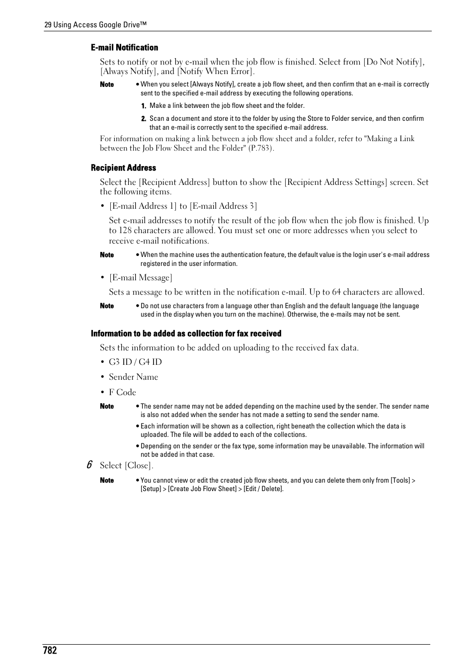 Dell C7765DN MFP Color Laser Printer User Manual | Page 782 / 831