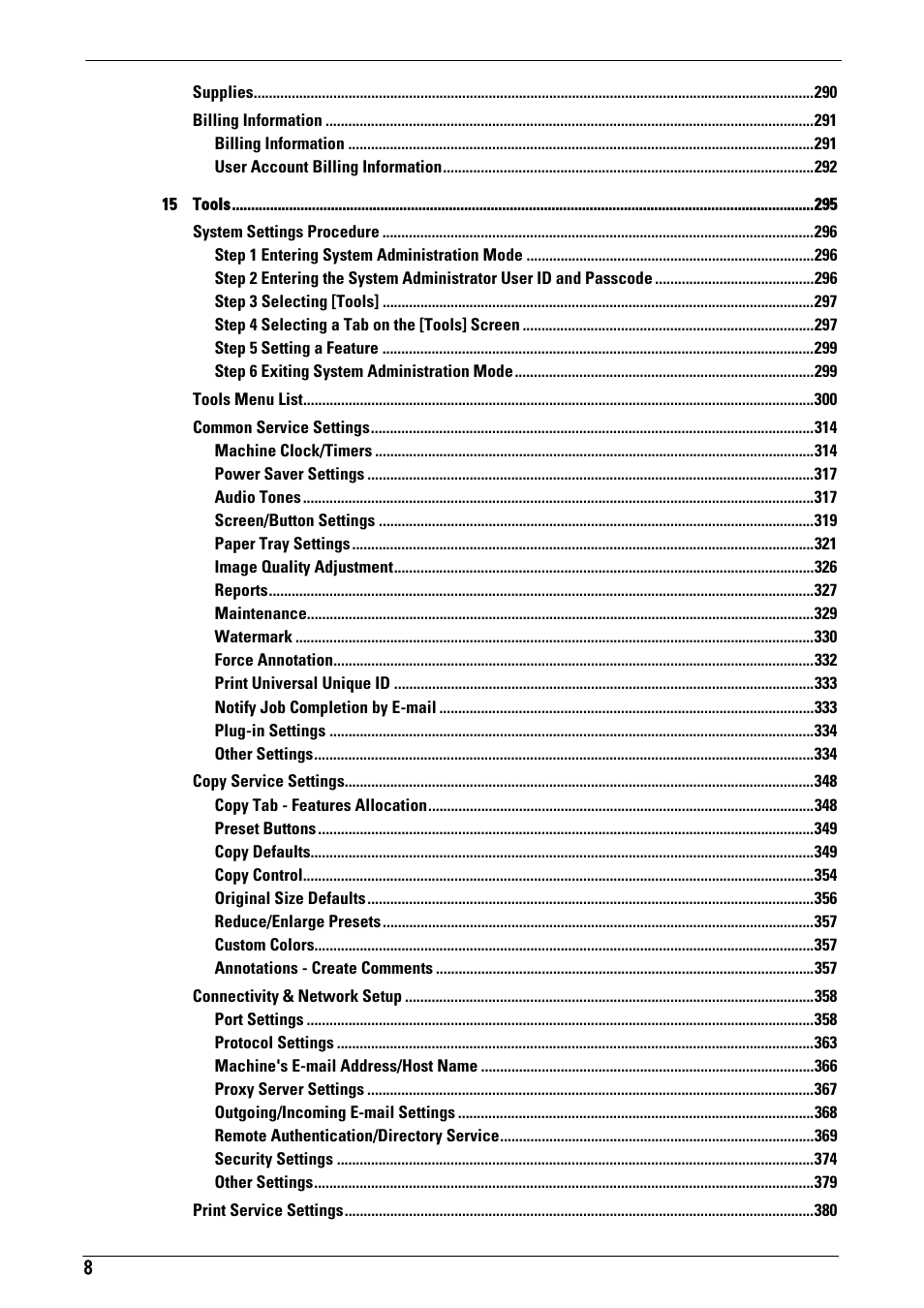 Dell C7765DN MFP Color Laser Printer User Manual | Page 8 / 831