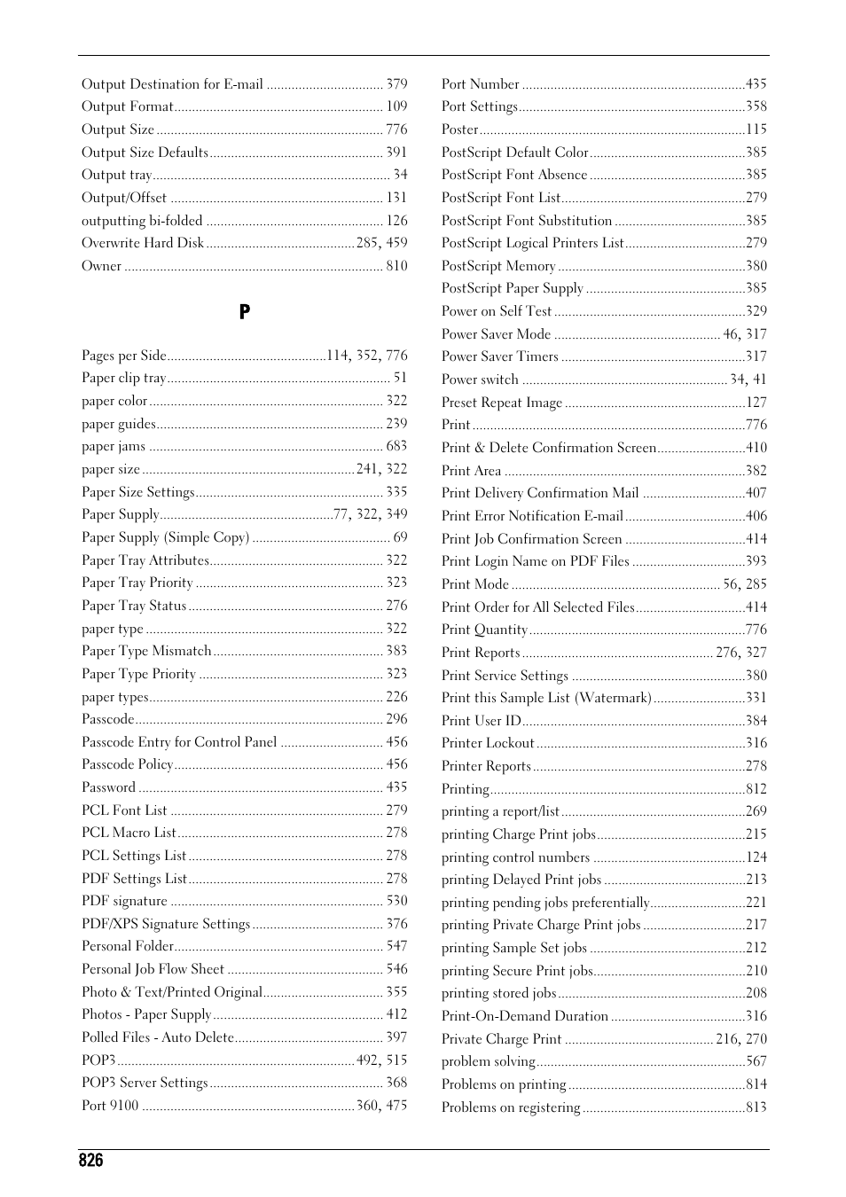 Dell C7765DN MFP Color Laser Printer User Manual | Page 826 / 831