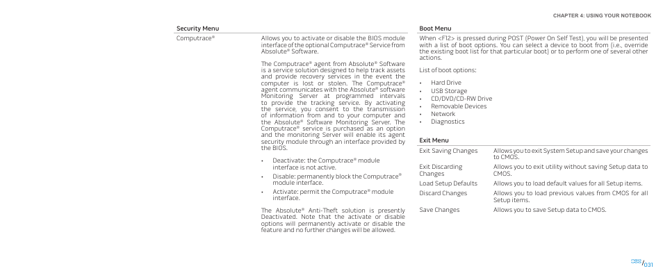 Dell Alienware M17x (Mid 2009) User Manual | Page 31 / 92