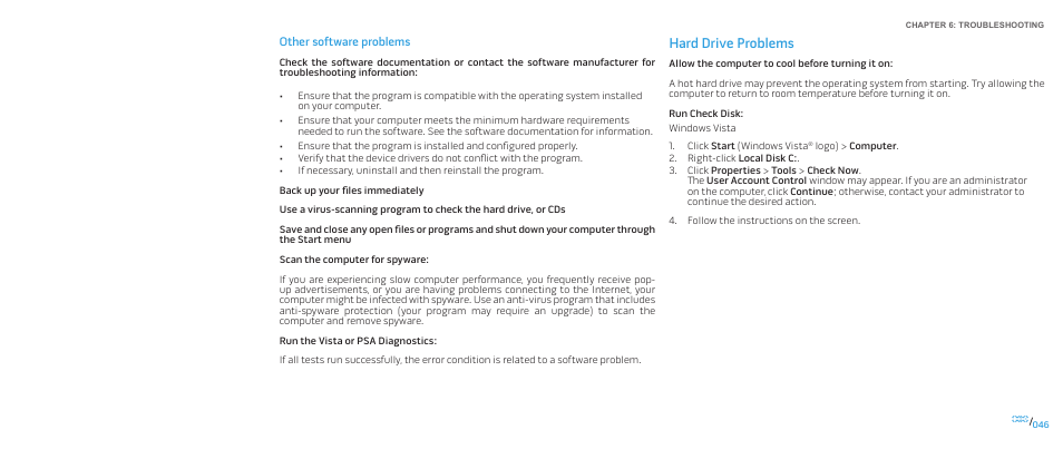 Hard drive problems | Dell Alienware M17x (Mid 2009) User Manual | Page 46 / 92