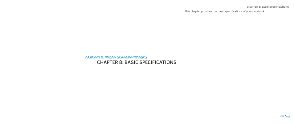 Chapter 8: basic specifications | Dell Alienware M17x (Mid 2009) User Manual | Page 55 / 92