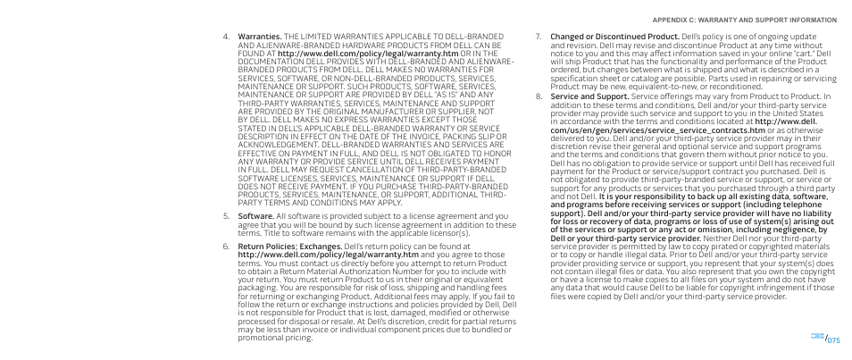 Dell Alienware M17x (Mid 2009) User Manual | Page 75 / 92