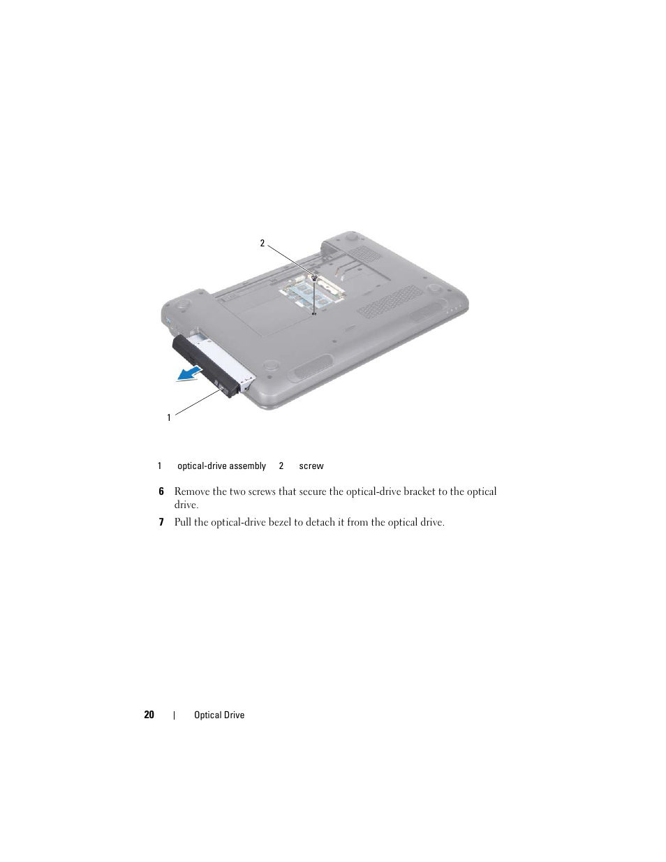 Dell Inspiron M411R (Mid 2011) User Manual | Page 20 / 106