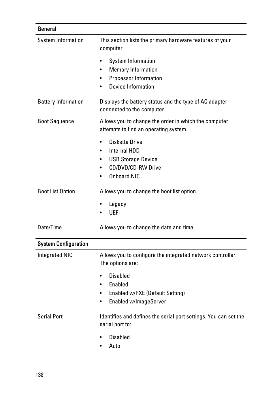 Dell Latitude XT3 (Mid 2011) User Manual | Page 138 / 147