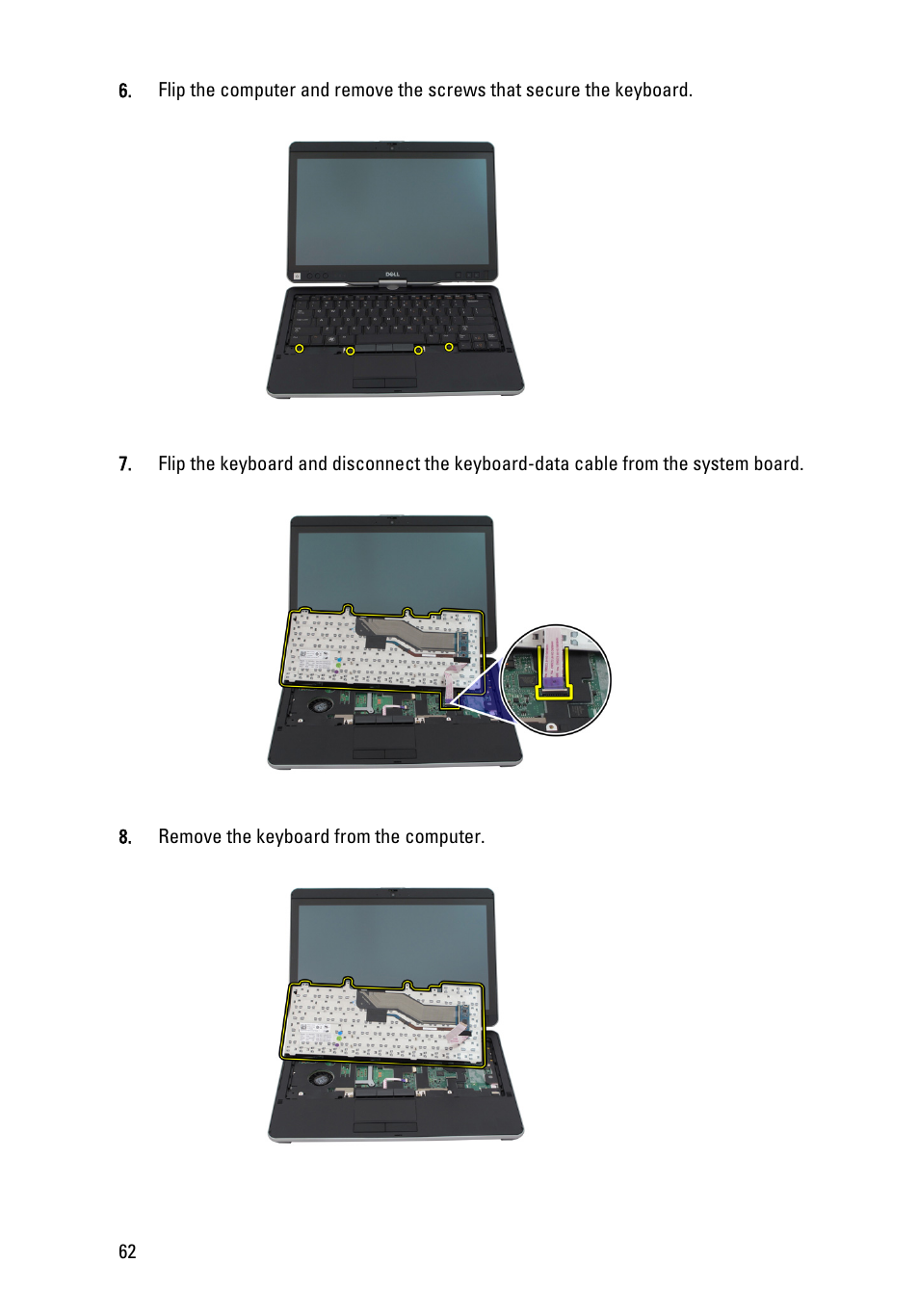 Dell Latitude XT3 (Mid 2011) User Manual | Page 62 / 147
