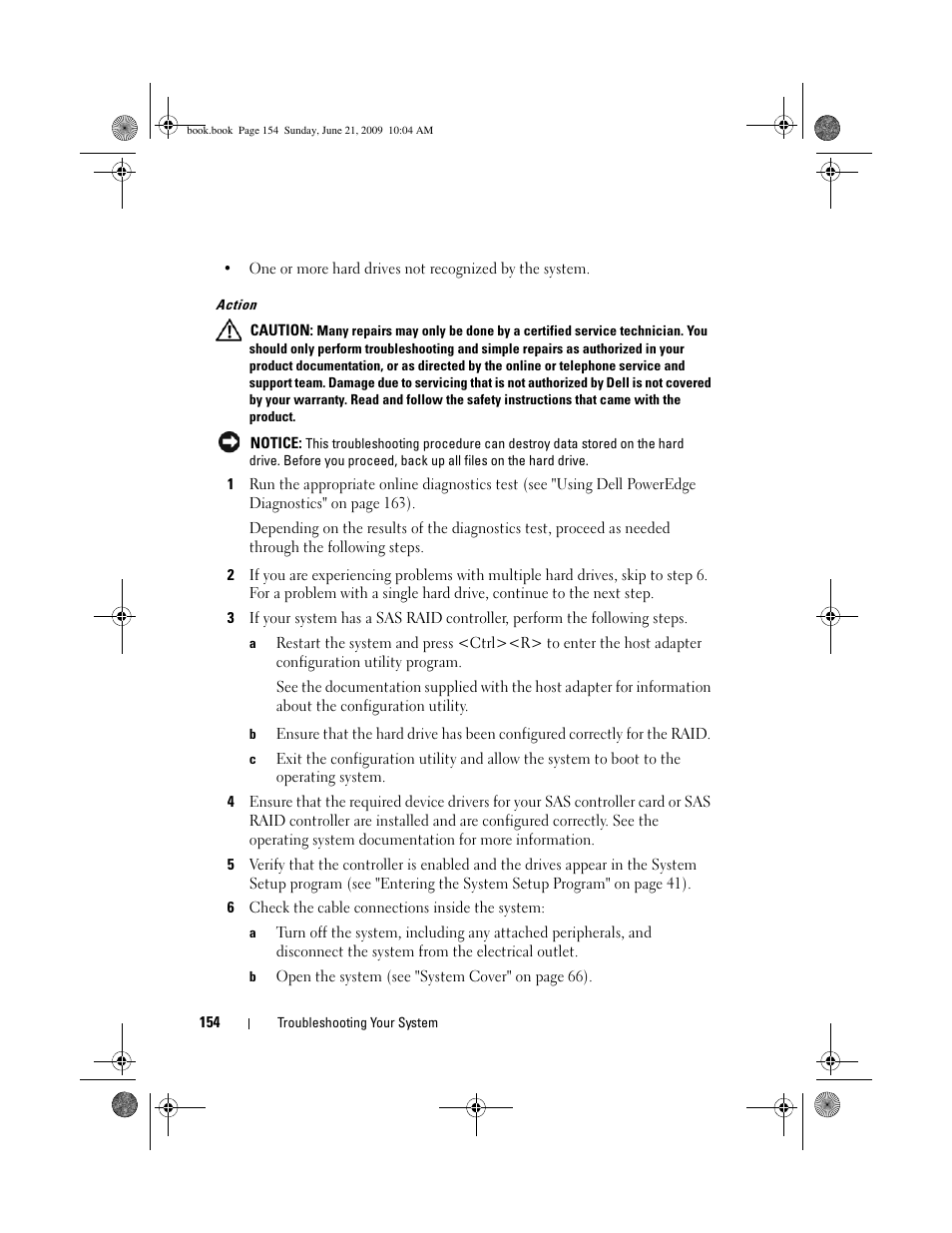 Dell PowerEdge T300 User Manual | Page 154 / 194
