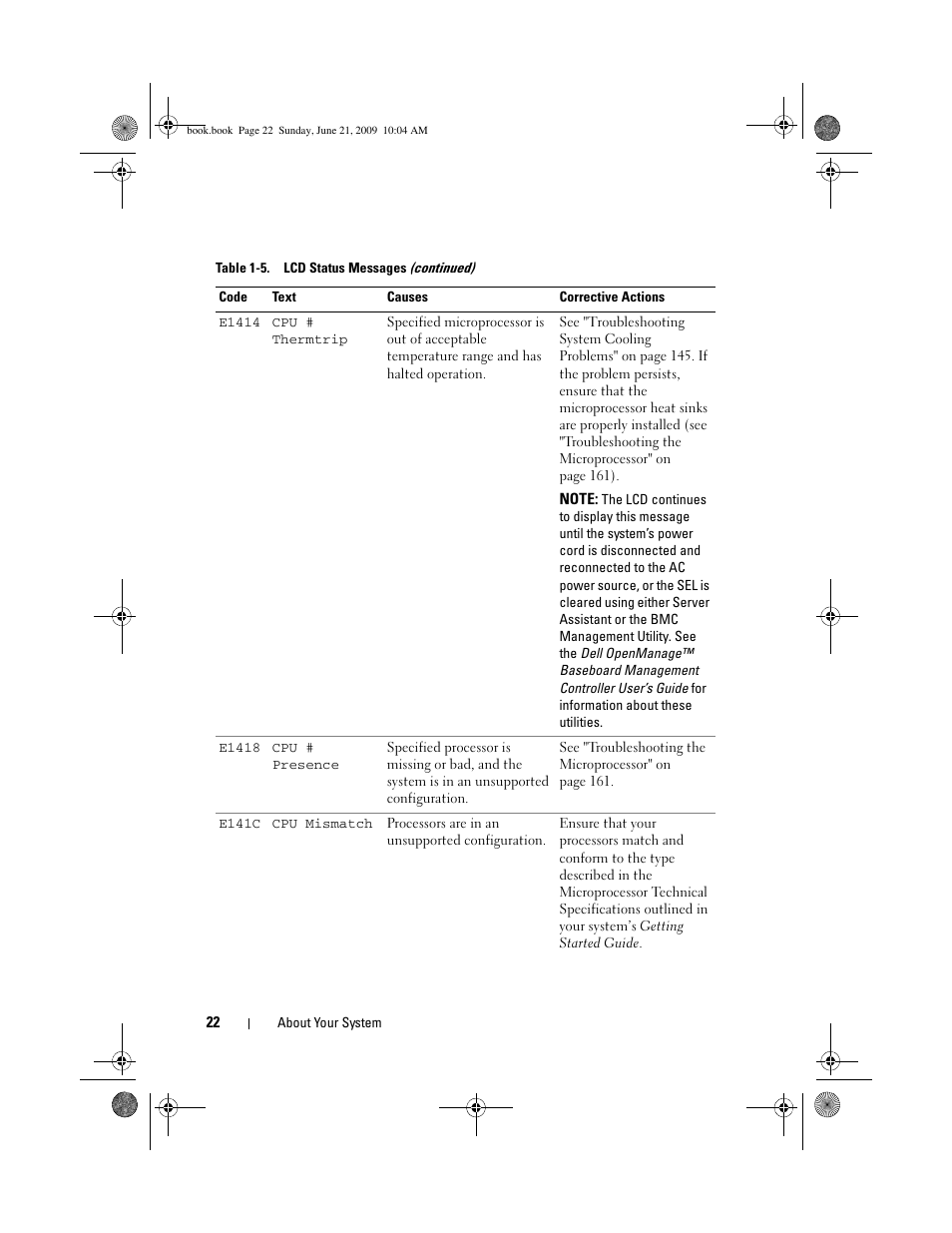 Dell PowerEdge T300 User Manual | Page 22 / 194