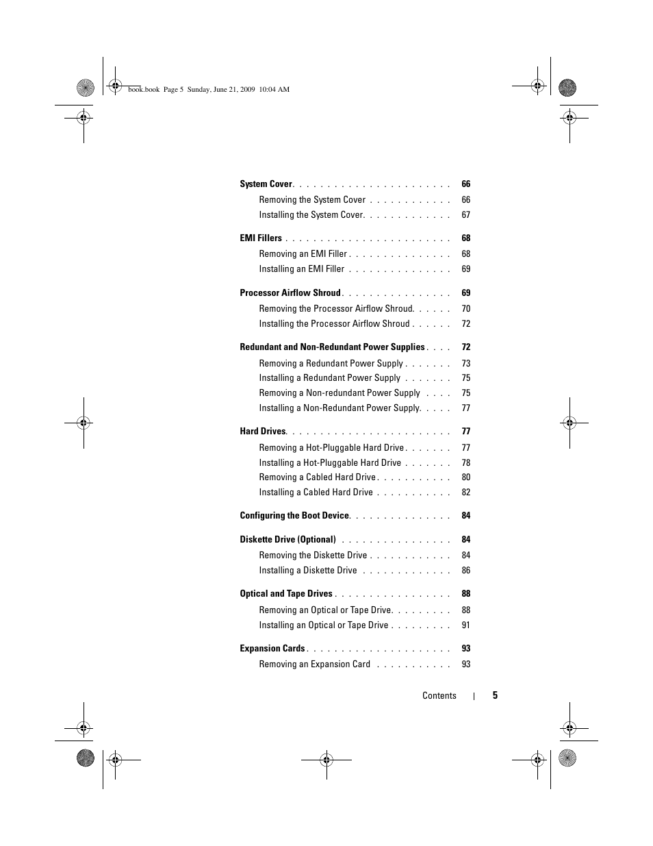 Dell PowerEdge T300 User Manual | Page 5 / 194
