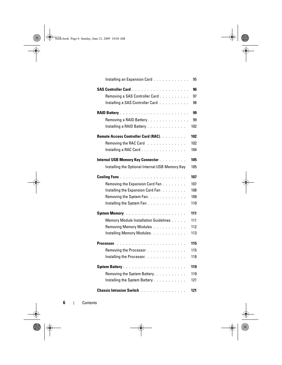 Dell PowerEdge T300 User Manual | Page 6 / 194